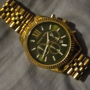 Michael Kors Gold Stainless Steel Watch